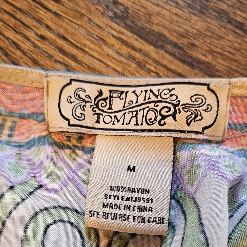 Flying Tomato Multicolor Boho Kimono - Picture 11 of 11